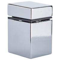 NÁSTENNÝ DRŽIAK BLOCK 4 CHROM -SB- - chrómová, kov (5,5/5-7,1/3,5cm) - Mömax