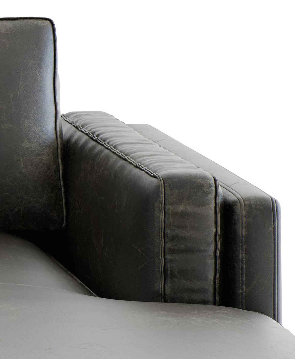 Ecksofa Packo Olivgrün S: 265x160 Cm - Schwarz/Olivgrün, Design, Textil (265/160cm) - Livetastic