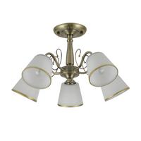 Deckenleuchte 35-26583 Losanna - Weiß/Bronzefarben, KONVENTIONELL, Metall (54/54/30cm)