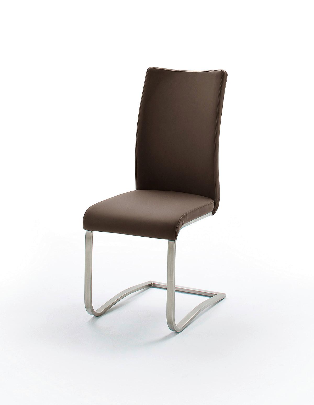 Schwingstuhl Arco 2 Leder Braun B: 43 cm