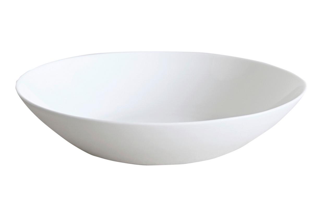 Suppenteller Olivia *ph* - Weiß, Basics, Glas (20cm) - Ondega