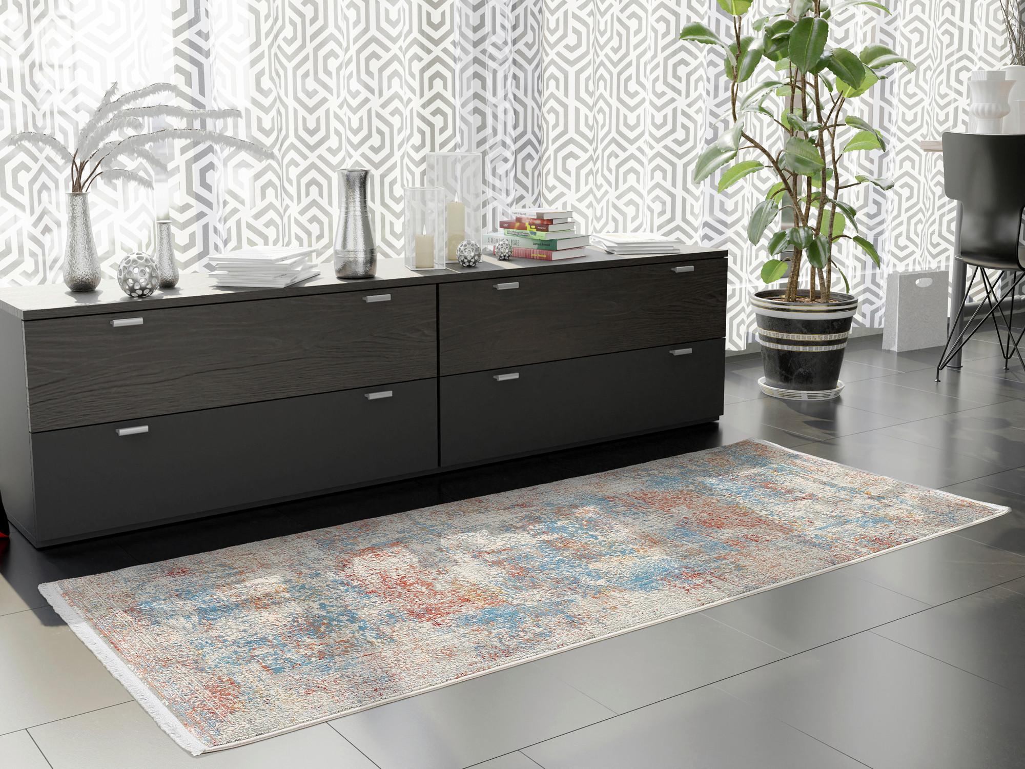 Läufer Avignon - Multicolor, Design, Textil (80/200cm) - Dieter Knoll