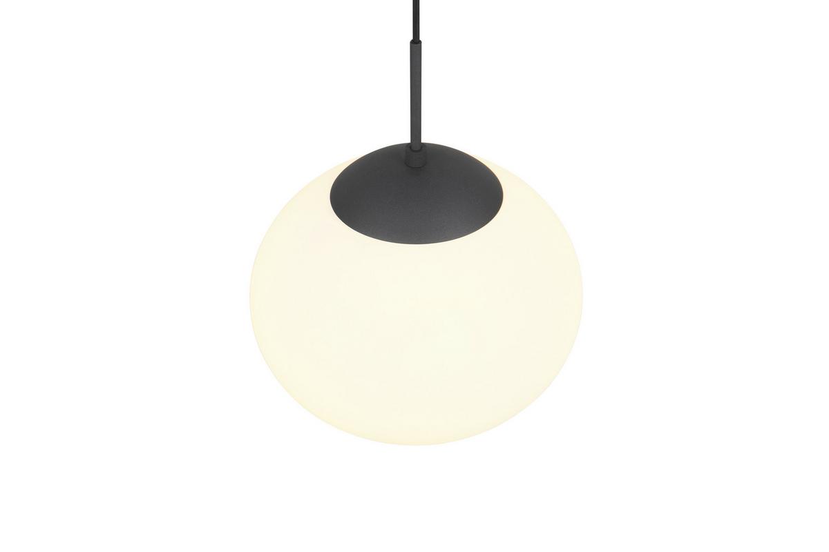 Hängeleuchte 363100132 Fomento - Schwarz/Weiß, Basics, Glas/Metall (30/150cm) - Trio Leuchten