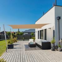 Sonnensegel Rechteck 3x4 m - Beige, Basics (300/400cm)