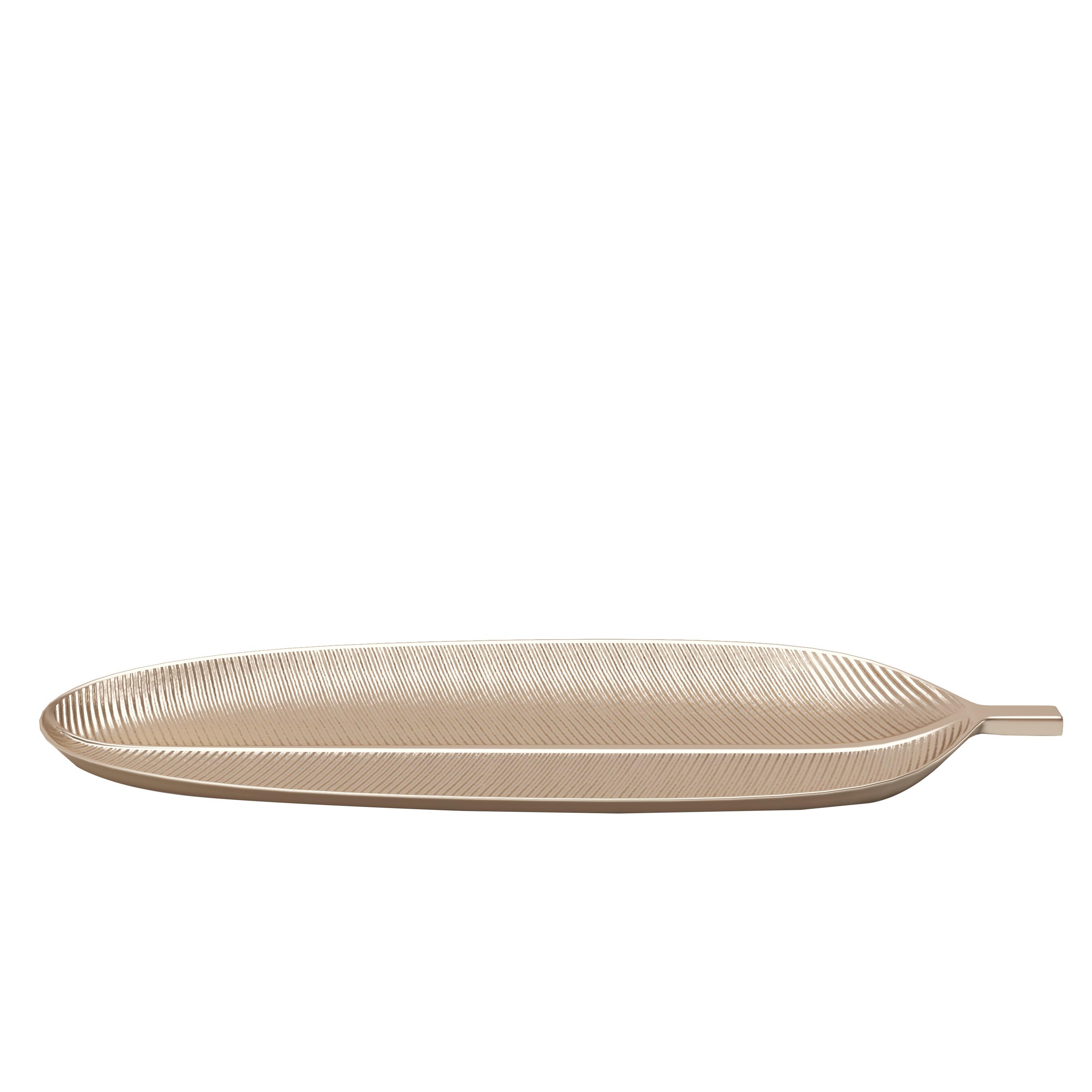 Dekoschale Gloria Gold B: 59 Cm - Basics, Kunststoff (59/21cm) - Playboy