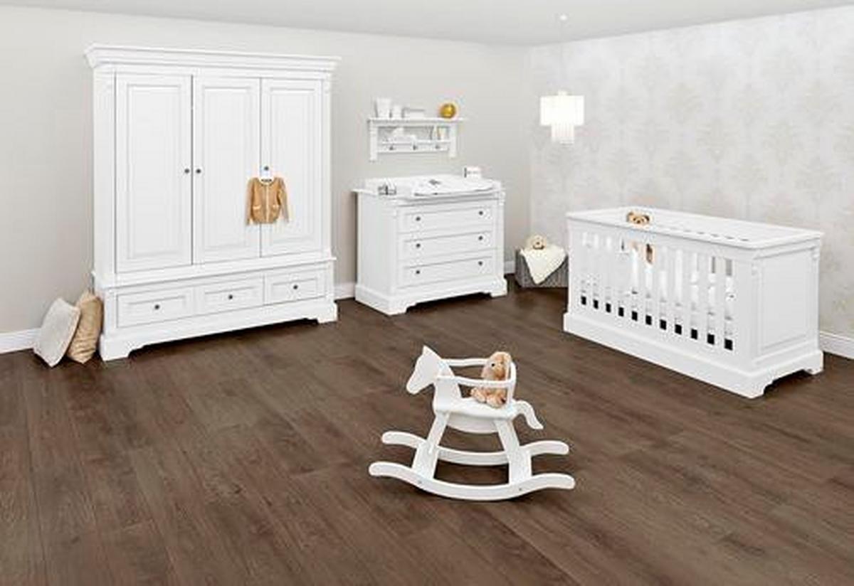Babyzimmer 103467bg Emilia - Weiß, Trend, Holzwerkstoff - Pinolino
