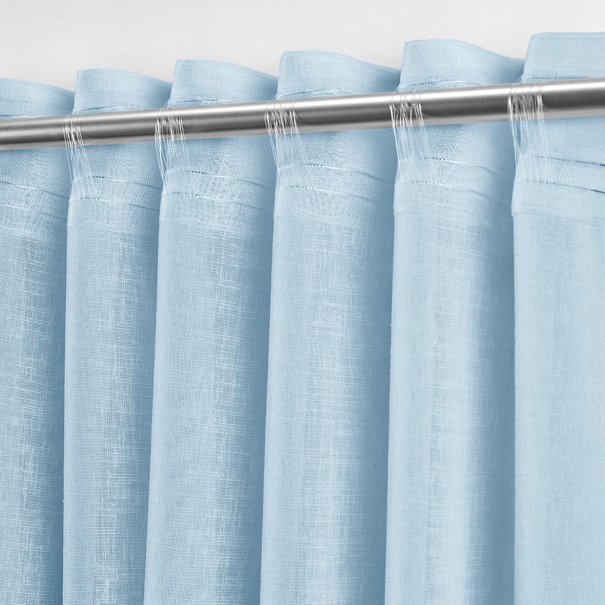 HOTOVÝ ZÁVĚS Sigrid, 140/245cm - modrá, Romantický / Rustikální, textil (140/245cm) - Premium Living