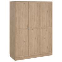 Drehtürschrank Billund Eichefarben, B: 147 Cm - Eichefarben, MODERN, Holzwerkstoff (147/200/61,7cm) - MID.YOU