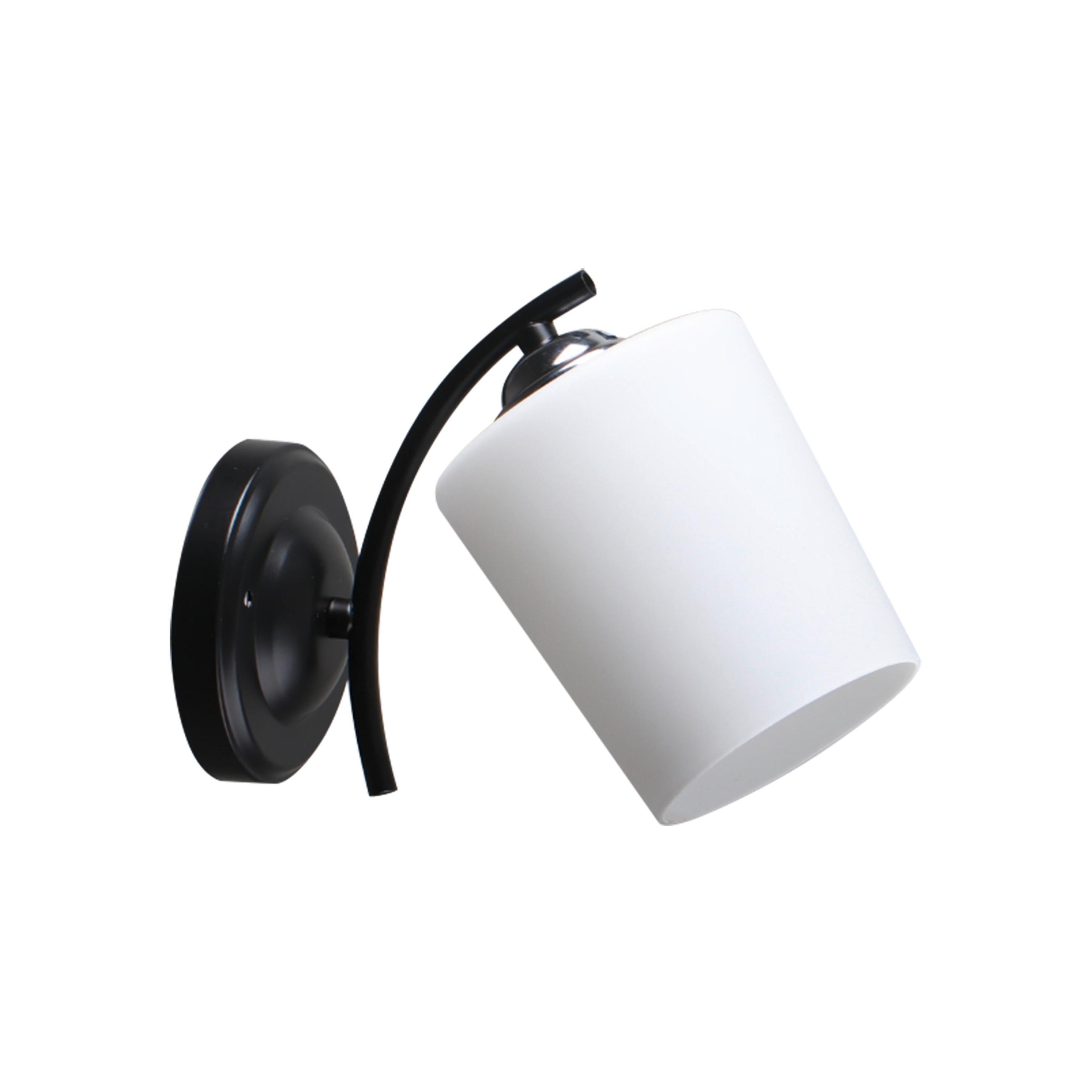 Wandleuchte 21-22684 Esnyr - Chromfarben/Schwarz, KONVENTIONELL, Metall (22/11/18cm)