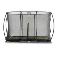 Trampolin 366x244 cm Mit Sicherheitsnetz - Schwarz, KONVENTIONELL, Kunststoff/Metall (366/203/244cm) - EXIT Toys