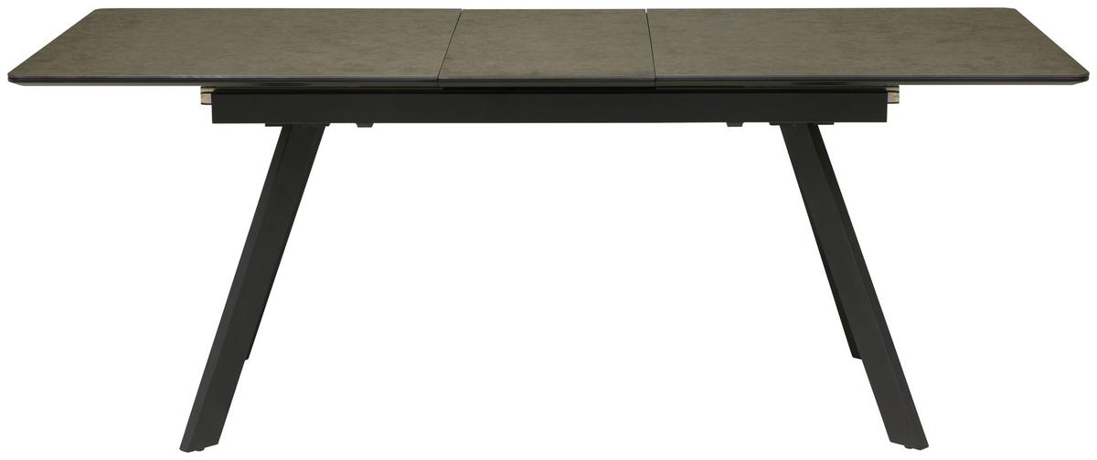 Esstisch Tea - Anthrazit/Schwarz, LIFESTYLE, Keramik/Holzwerkstoff (160-200/76/90cm) - MID.YOU