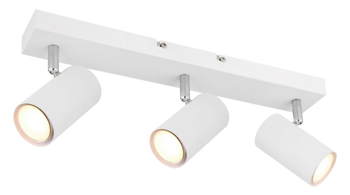 Strahler 57911-3w - Weiß, Basics, Metall (41/6/120cm) - Globo