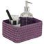 Regalkorb Ingetraud - Violett, ROMANTIK / LANDHAUS, Kunststoff/Textil - James Wood Regalkorb Ingetraud - Violett, ROMANTIK / LANDHAUS, Kunststoff/Textil - James Wood