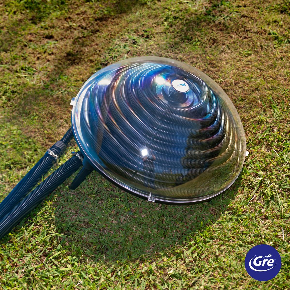 Poolheizung Solarheizung - Schwarz, KONVENTIONELL, Kunststoff (57/25cm) - Gre