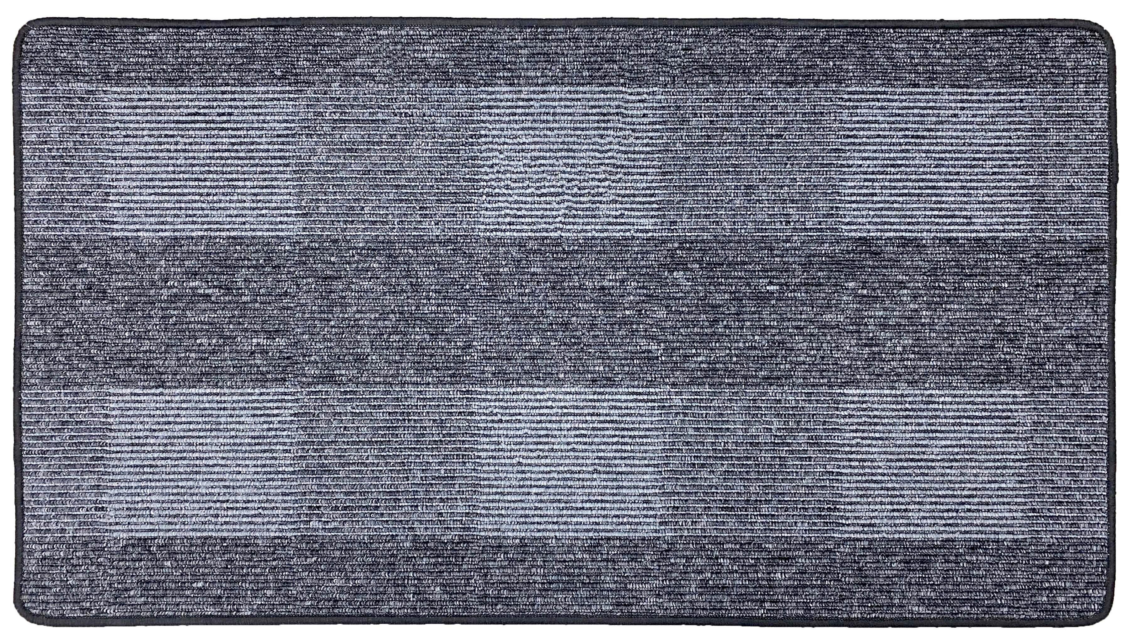 Teppich Läufer Grau Terry 67x200 Cm