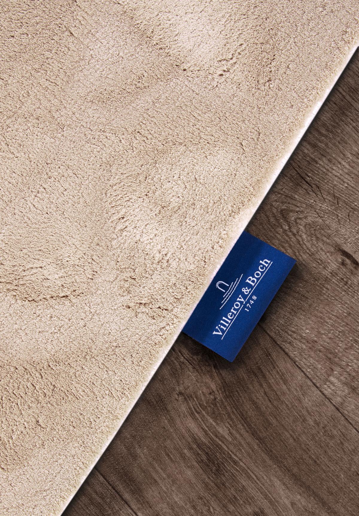Hochflorteppich V&b Leon Creme 106159-160x230 - Creme, Basics, Textil (160/230cm) - Villeroy & Boch