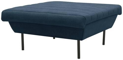 Hocker Looks Ix - Schwarz/Dunkelblau, Design, Textil (90/45/105cm) - LOOKS by W.Joop