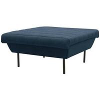 Hocker Looks Ix - Schwarz/Dunkelblau, Design, Textil (90/45/105cm) - LOOKS by W.Joop