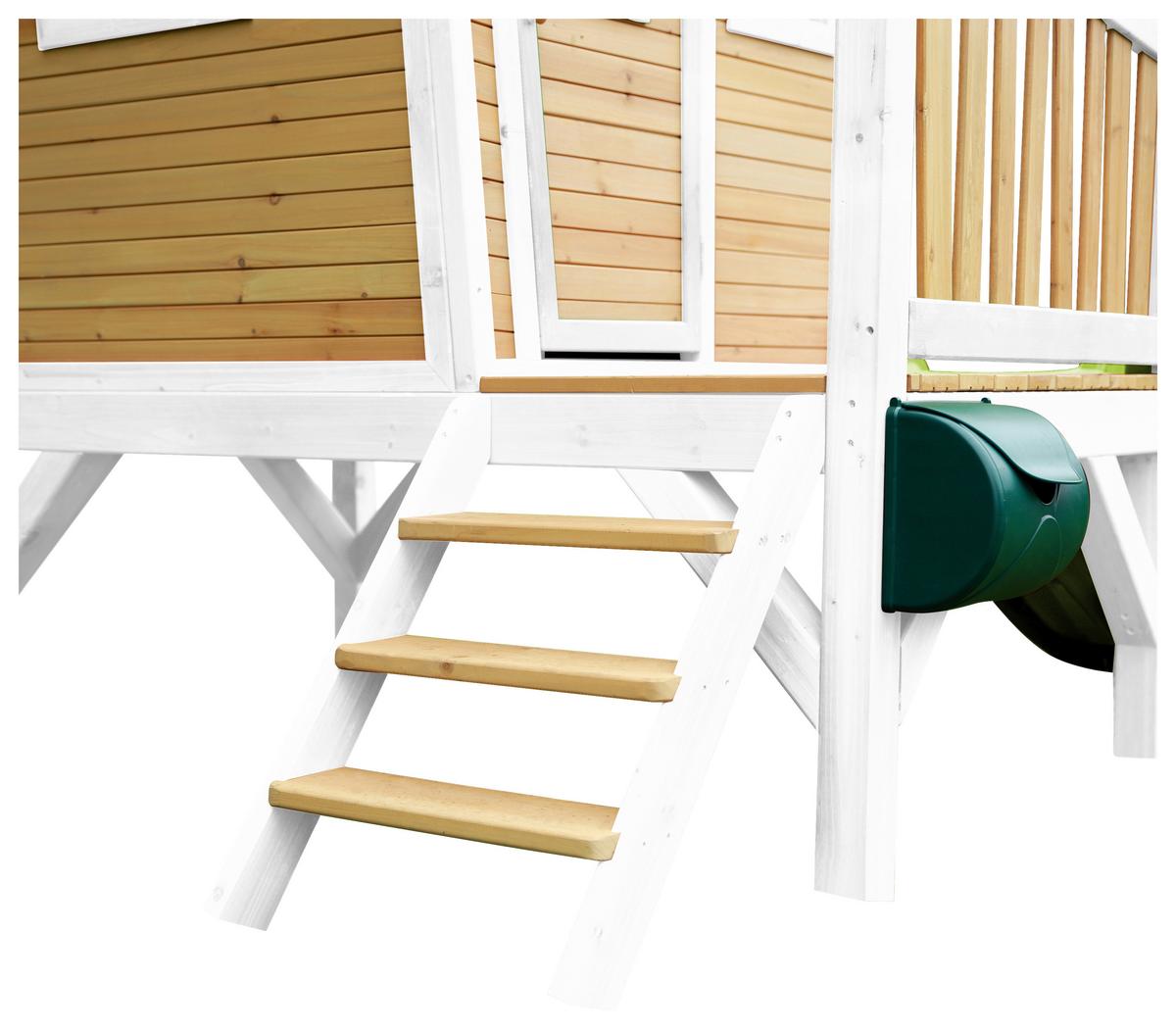 Spielhaus A030.045.31 - Blau/Braun, KONVENTIONELL, Holz/Kunststoff (264/203/177cm) - Ambia Garden