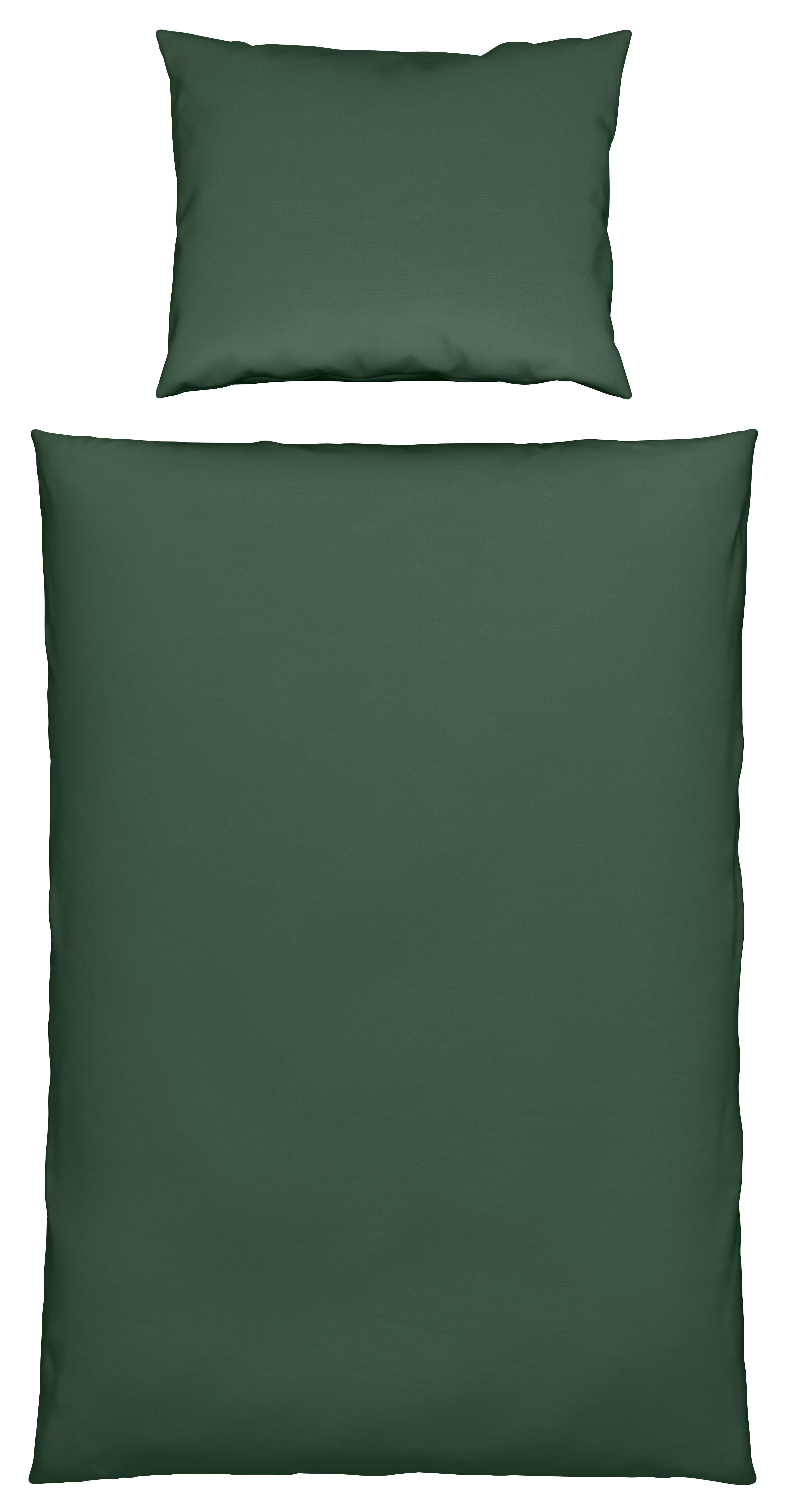 Bettwäsche Alesund - Grün, MODERN, Textil - Luca Bessoni