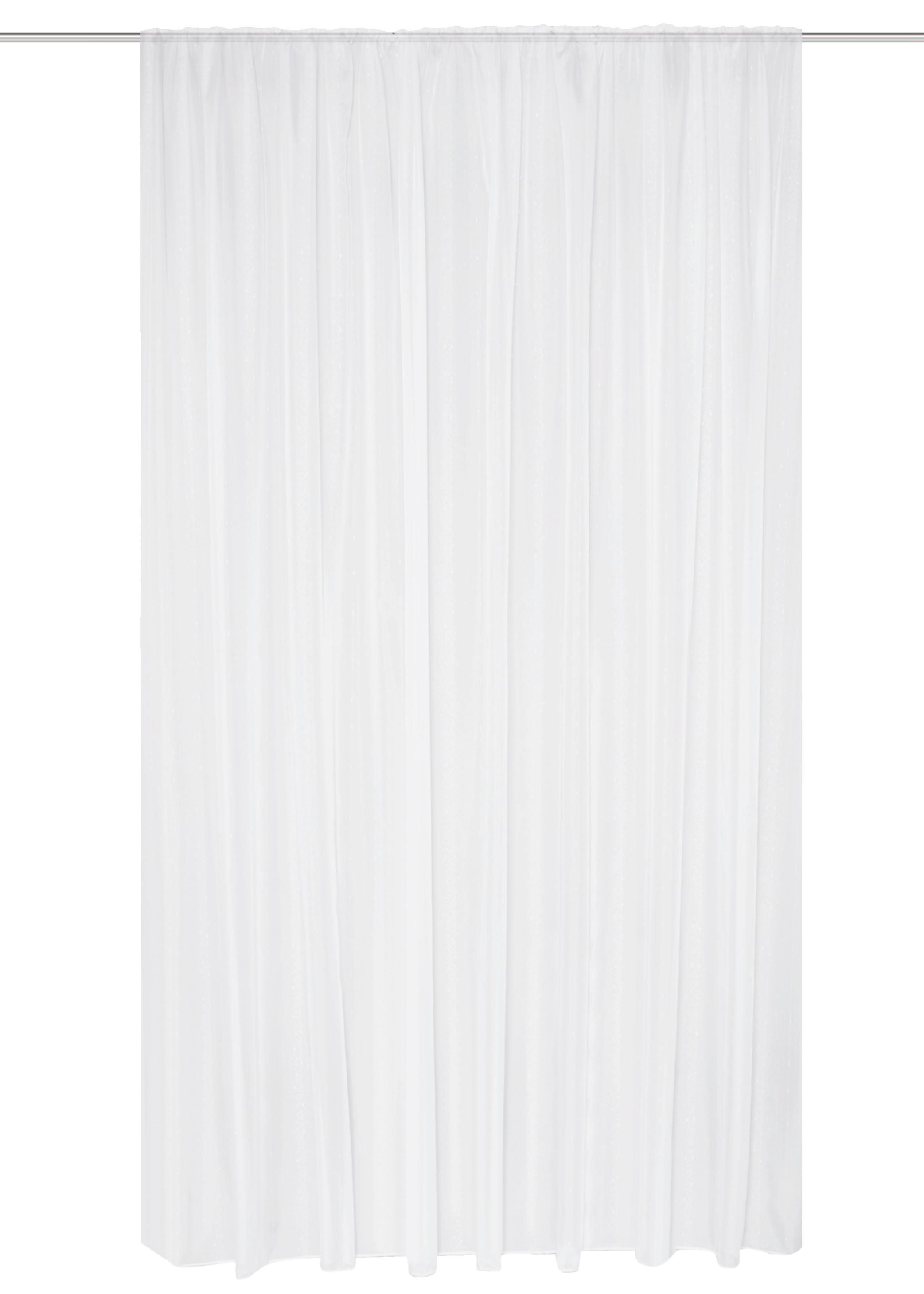 Fertigstore Kyra - Weiß, Basics, Textil (450/145cm)