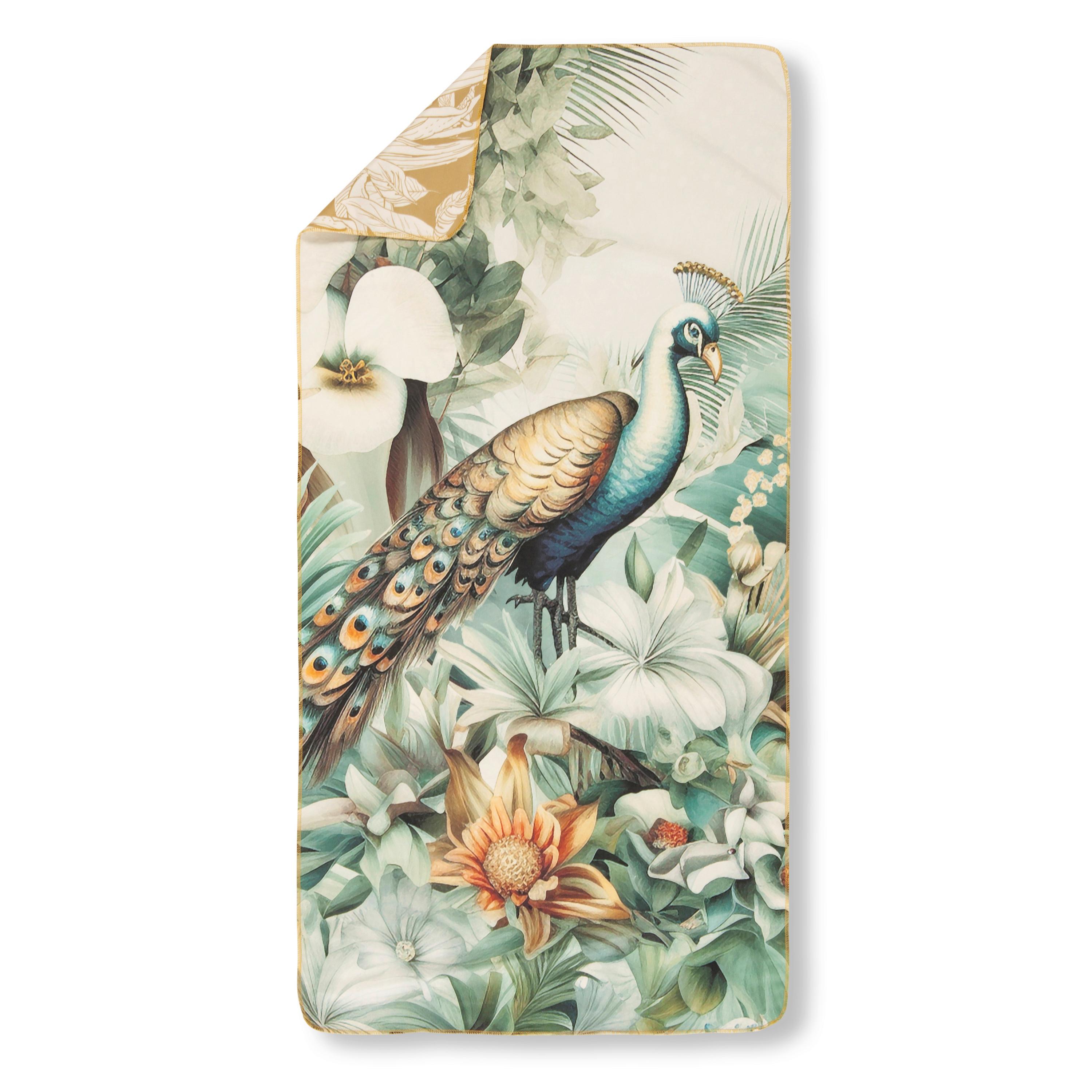 SPORTHANDTUCH DANA - Sandfarben/Beige, Design, Textil (50/100cm)