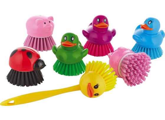 Kartač Na Mytí Nádobí Jenny - pink/žlutá, umělá hmota (7/6,5cm) - Mömax modern living Kartač Na Mytí Nádobí Jenny - pink/žlutá, umělá hmota (7/6,5cm) - Mömax modern living