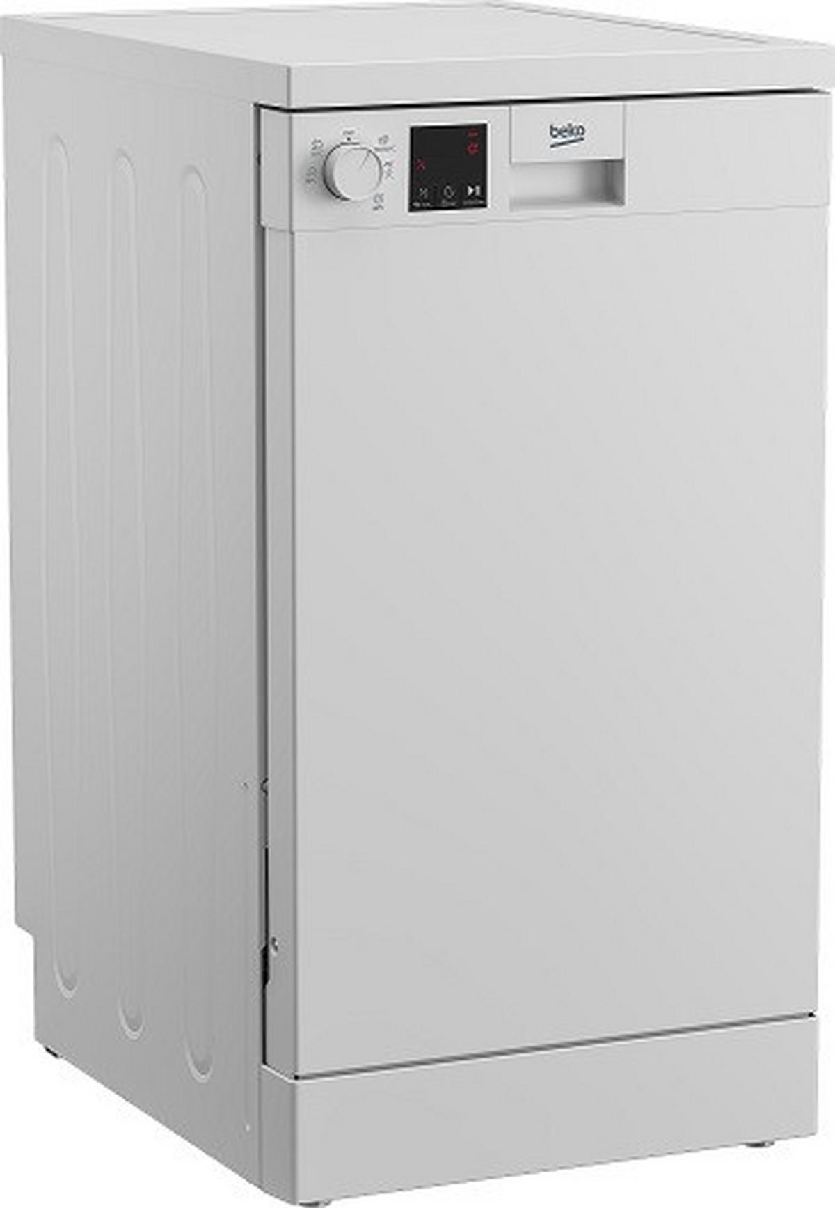 Szabadonálló Mosogatógép Beko Dvs05024w - fehér, Basics, fém (44,8/60/85cm)