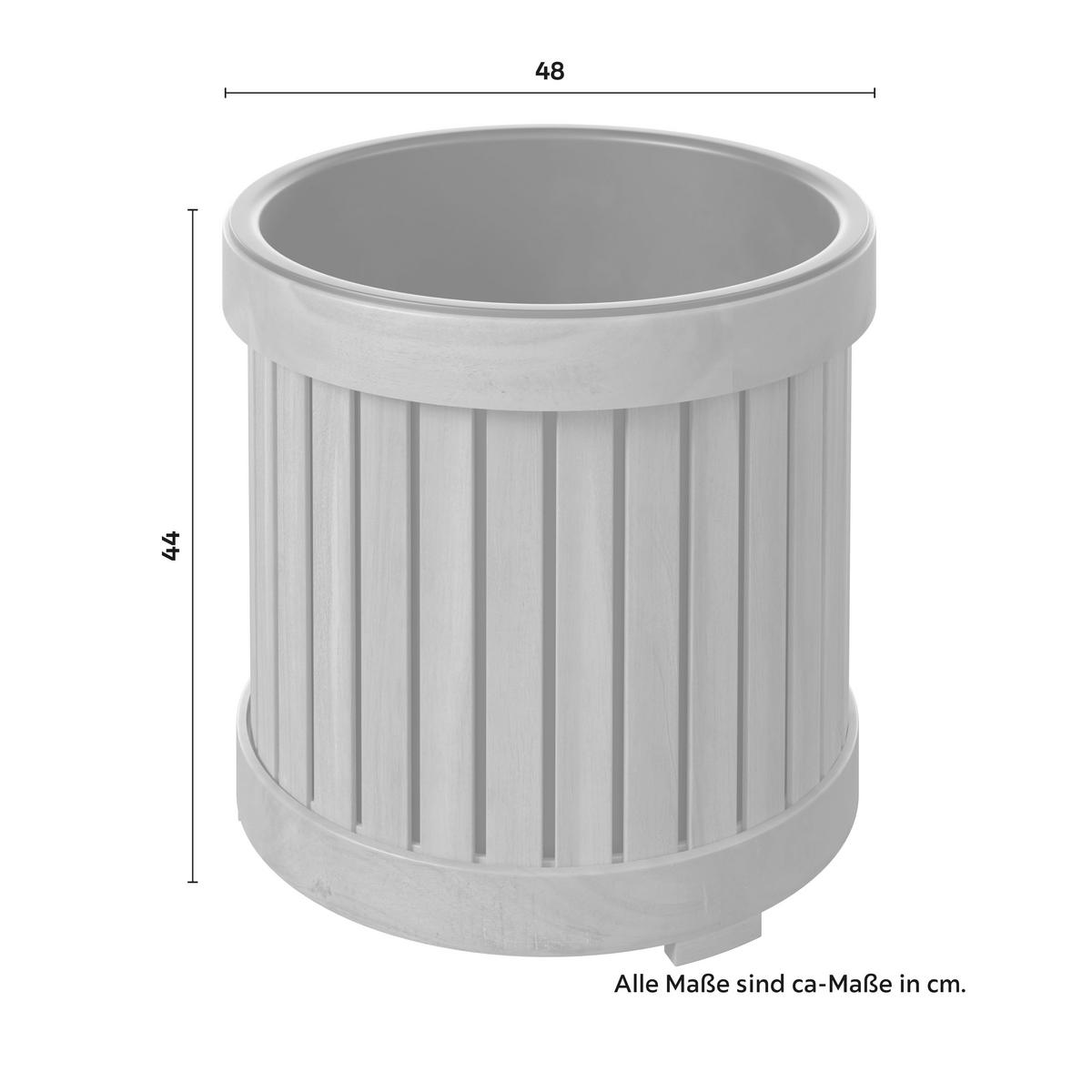 TRUHLÍK NA KVĚTINY MARLO - Moderní (48/44/48cm) - Bessagi Garden