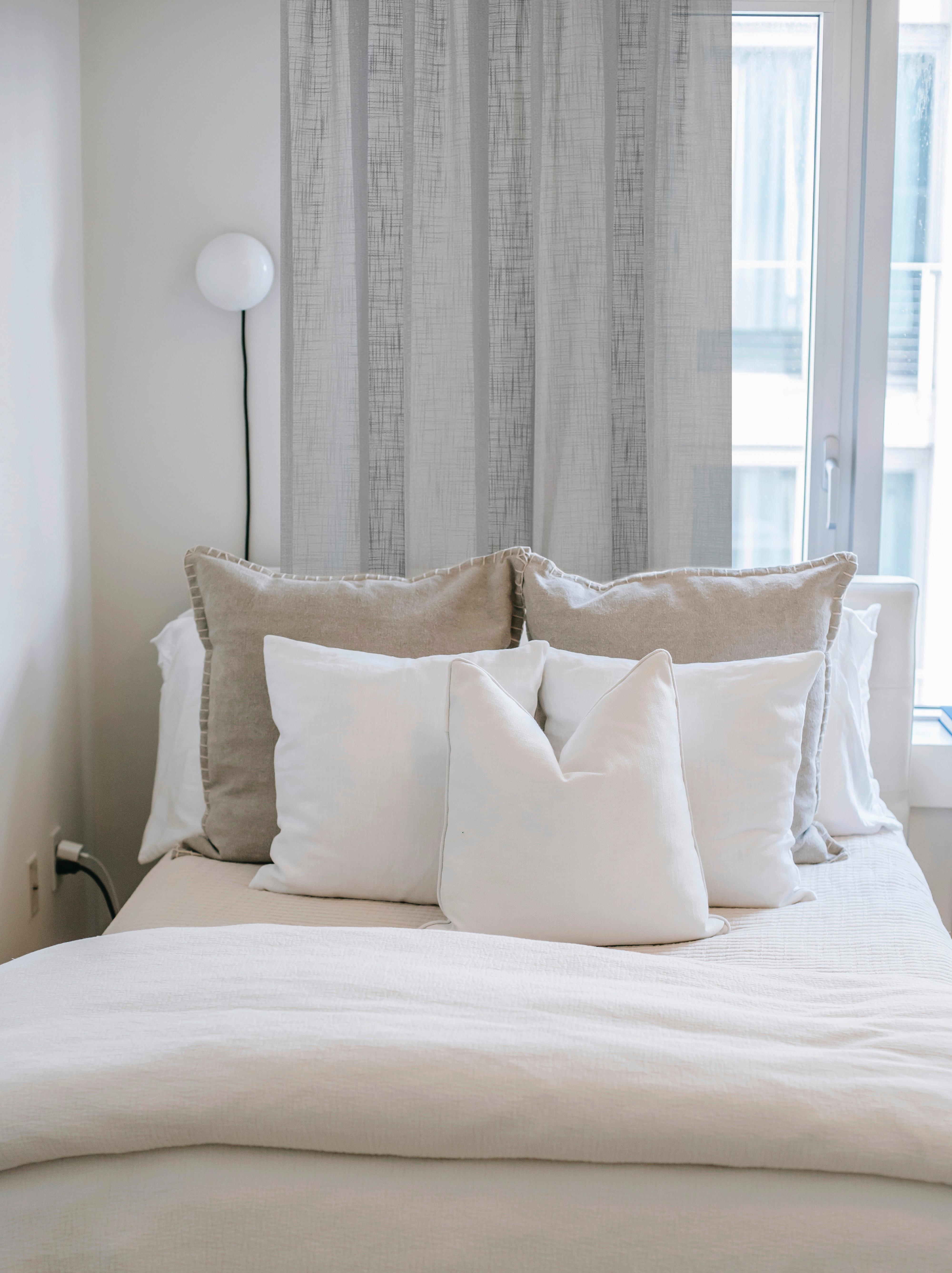 Fertigvorhang Softy - Grau, Basics, Textil (140/245cm)