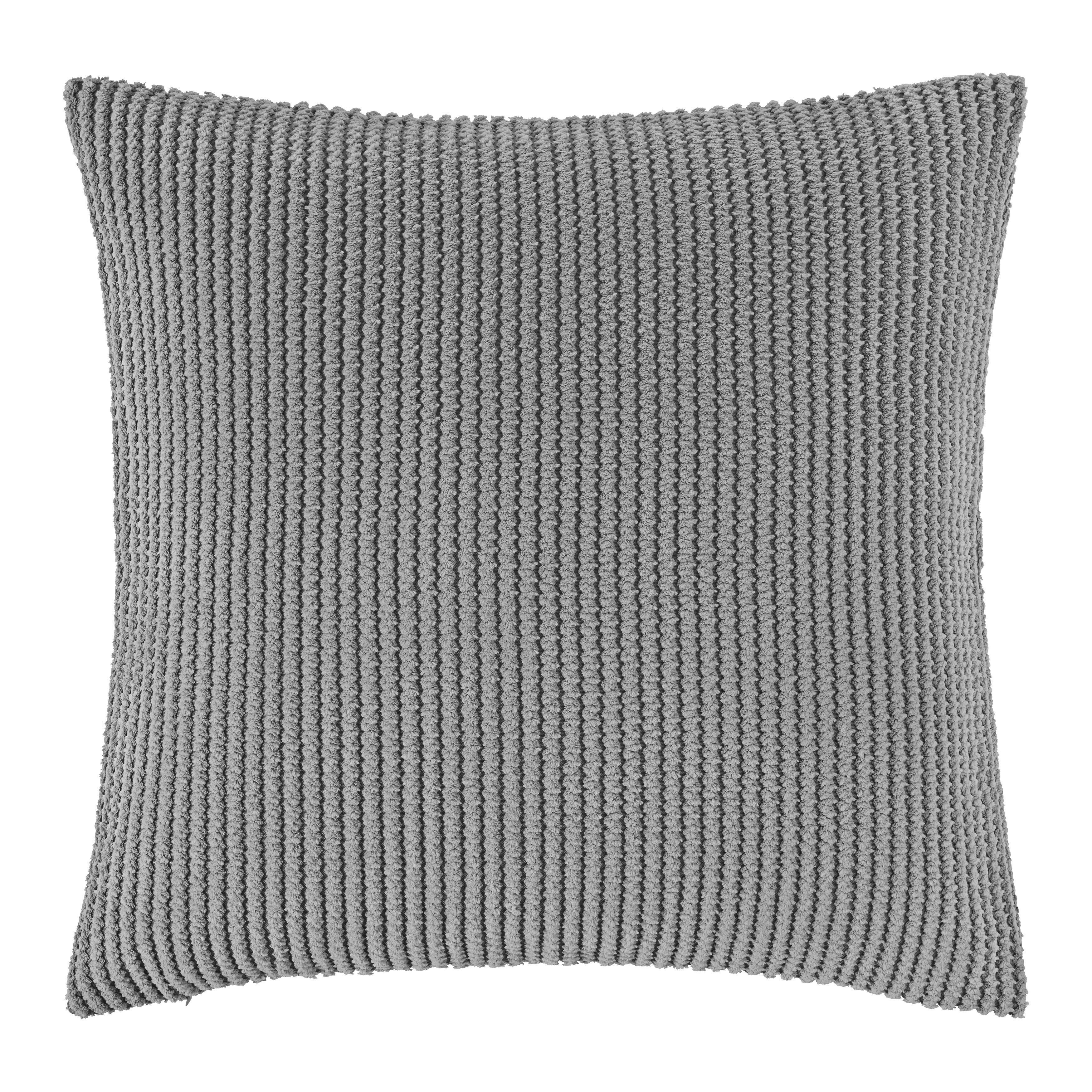POŤAH NA VANKÚŠ MAXIMA - sivá, Konventionell, textil (50/50cm) - Mömax