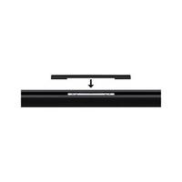 Schienensystem-Verbinder Cover Connector-Inlay Schwarz - Transparent/Schwarz, Basics, Kunststoff (12,5/0,5cm) - Paulmann