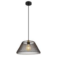 Hängeleuchte 15646h1 - Goldfarben/Schwarz, Trend, Kunststoff/Metall (36/120cm) - Globo