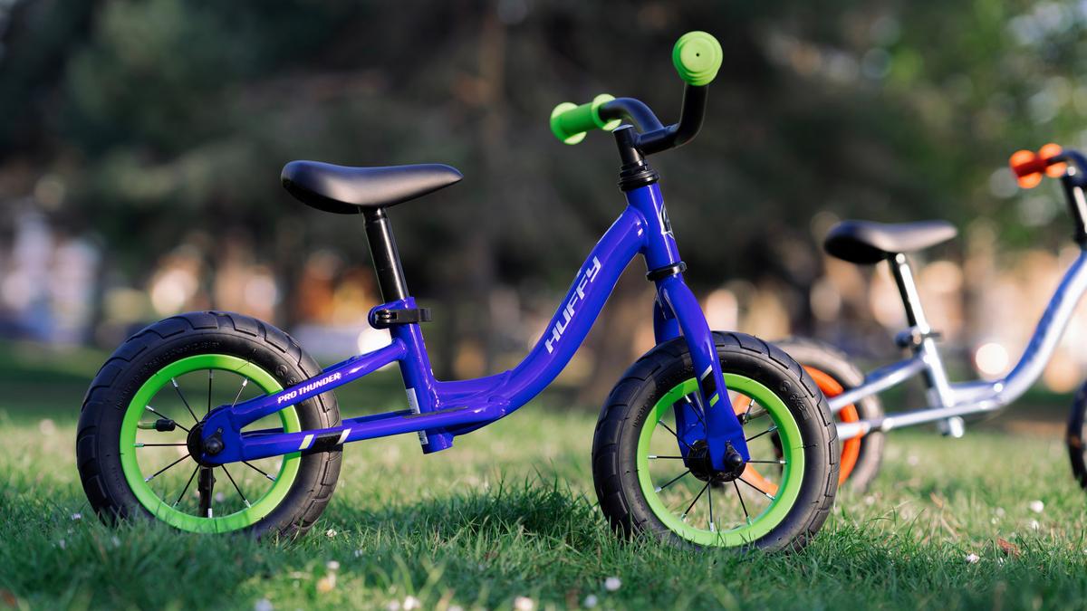 Kinderfahrrad Pro Thunder Blau, 10 Zoll - Blau, Basics, Metall (47/55/75cm)