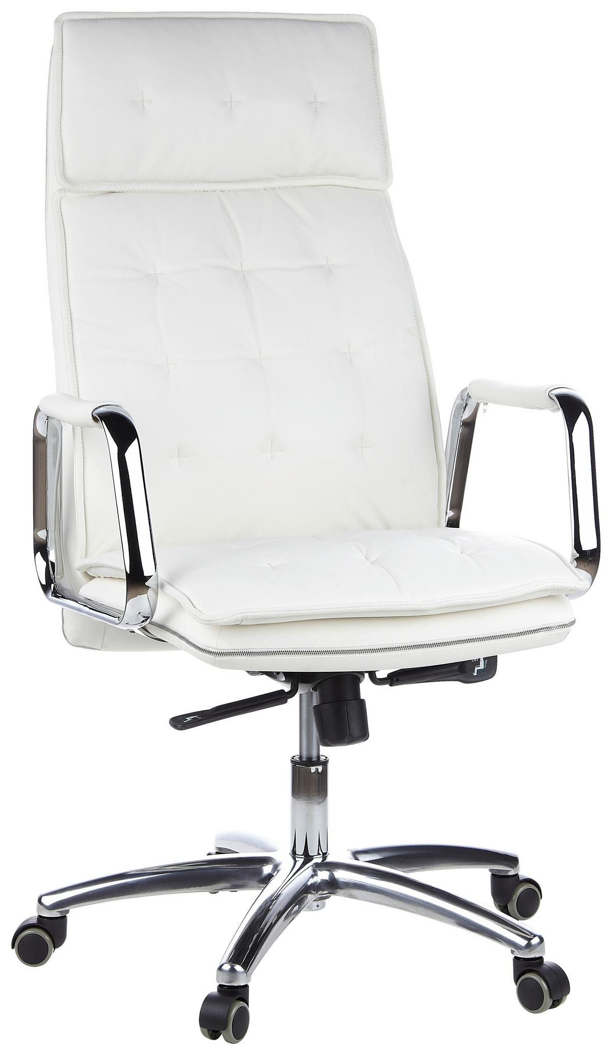 Chefsessel Villa Creme Bis 120 Kg - Creme, Basics, Leder/Kunststoff (60/130/48cm) - MID.YOU