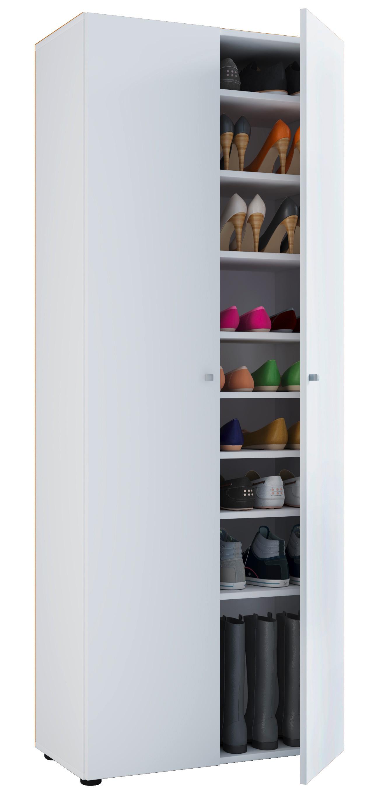 Schuhschrank Vandol Weiß B: 71 Cm