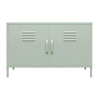 Highboard Mission District Hellgrün B: 100 cm - Hellgrün, Design, Metall (100/64/40cm) - MID.YOU