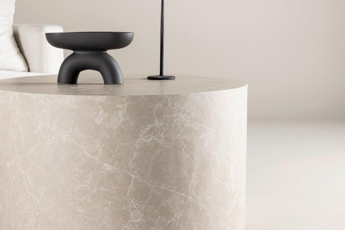 Couchtisch York Beige B: 80 cm - Beige, MODERN, Holz (80/45cm) - Livetastic