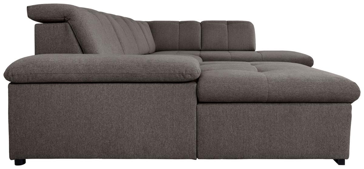 Wohnlandschaft Ramzes Grau U: 173x328x215 cm - Grau, Design, Textil (173/328/215cm) - MID.YOU