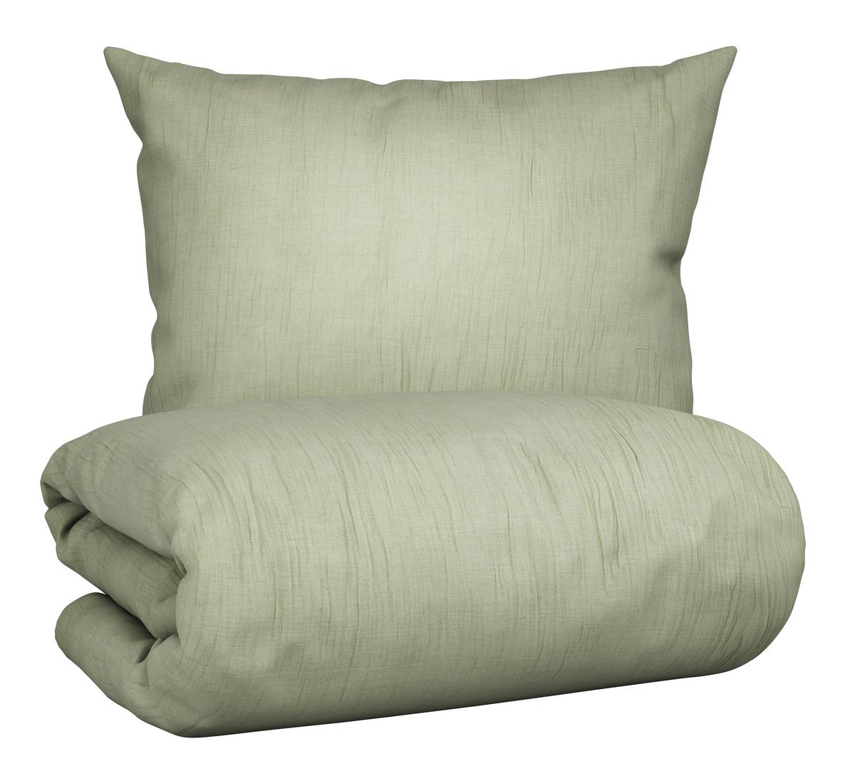 Povlečení Melania,70/90 140/200cm,zelená - zelená, Lifestyle, textil (140/200cm) - Modern Living