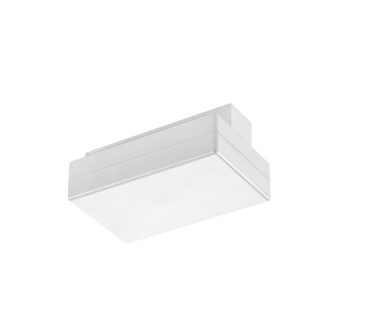 Schienensystem Duoline Einspeiser 701131 Weiß - Weiß, Basics, Kunststoff (13,5/8/5,2cm) - Trio Leuchten