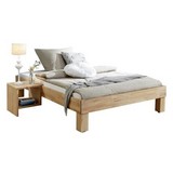 Futonbett Manuela 90x200 cm Buche Massiv - Naturfarben, Design, Holz (90/200cm) - Bessagi Home
