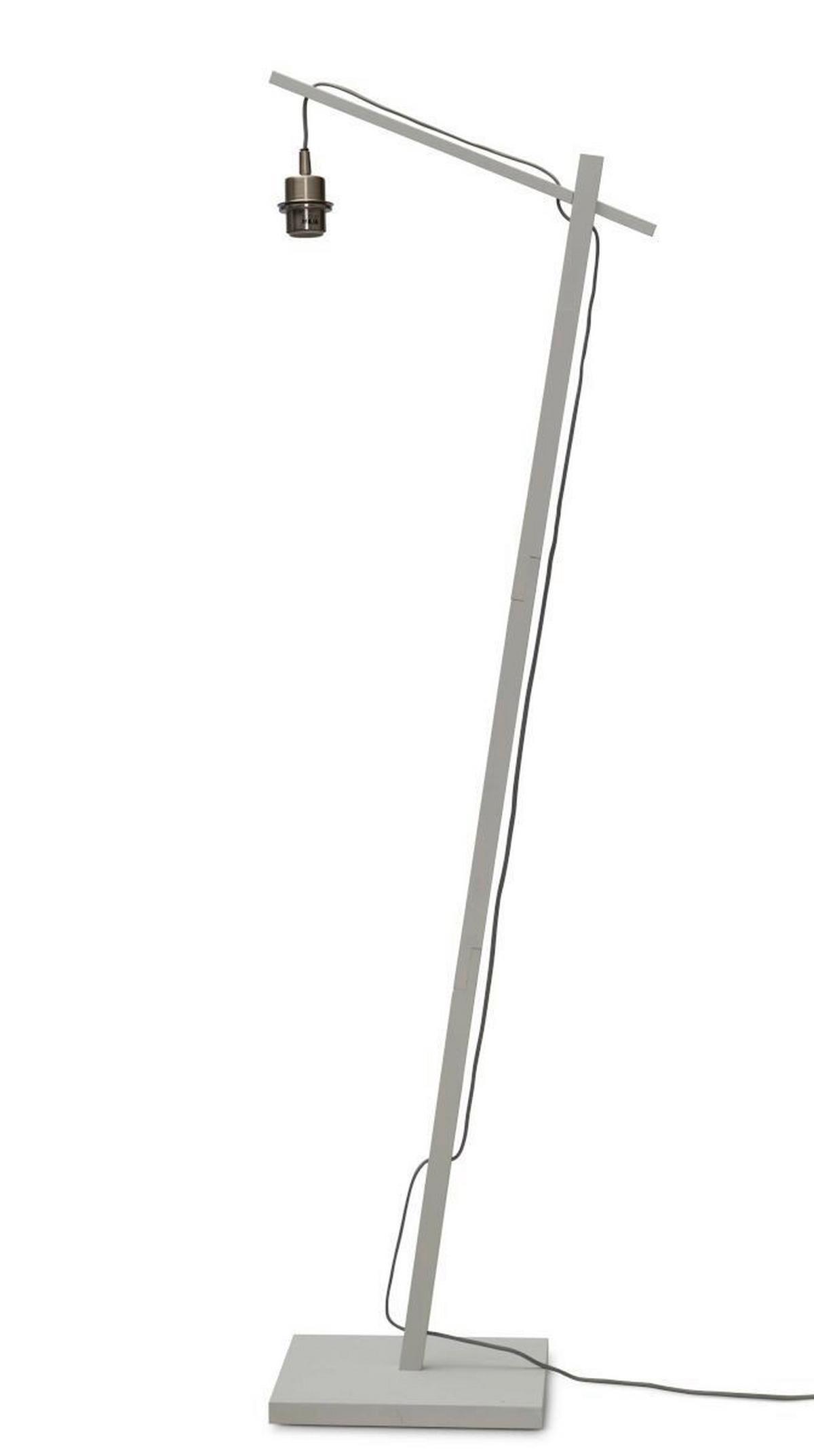 Stehleuchte Tanami/Fs/Ad/W/4010/N - Naturfarben/Weiß, Trend (40/63/150cm) - Good & Mojo