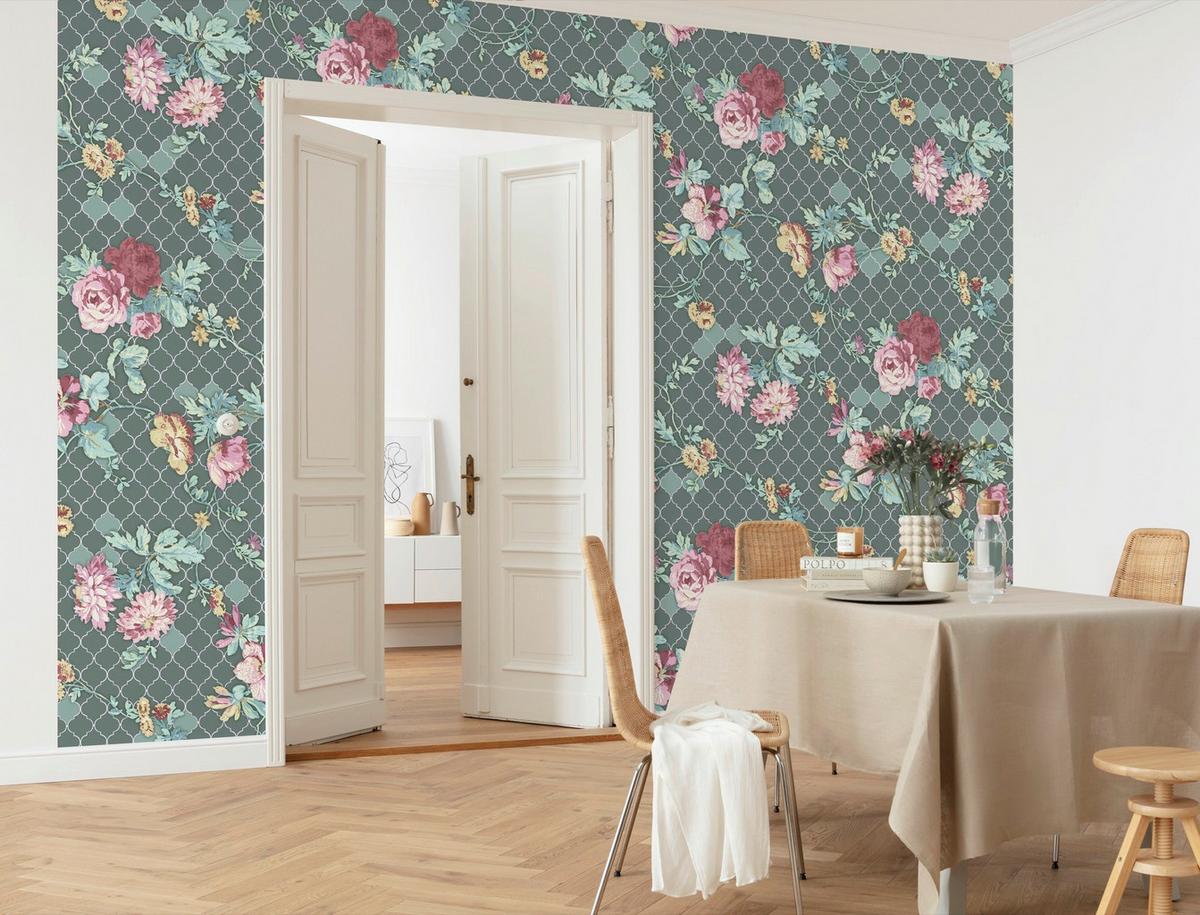 Fototapete Embellish - Multicolor, Trend, Papier (400/280cm) - Komar