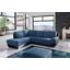 Wohnlandschaft in L-Form Nardo 221x264 cm - Chromfarben/Blau, MODERN, Textil (221/264cm) Wohnlandschaft in L-Form Nardo 221x264 cm - Chromfarben/Blau, MODERN, Textil (221/264cm)