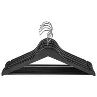 Sada vešiakov KATHRIN -EXT- - čierna, Konventionell, kov/drevo (44,5/23/1,2cm) - Mömax