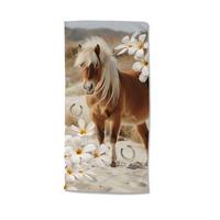 STRANDTUCH FABI - Sandfarben/Beige, Trend, Textil (75/150cm)