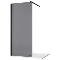 Zuhanyfal Walk-in 88/200cm Pt40w - szürke, Konventionell, üveg (88/200cm)