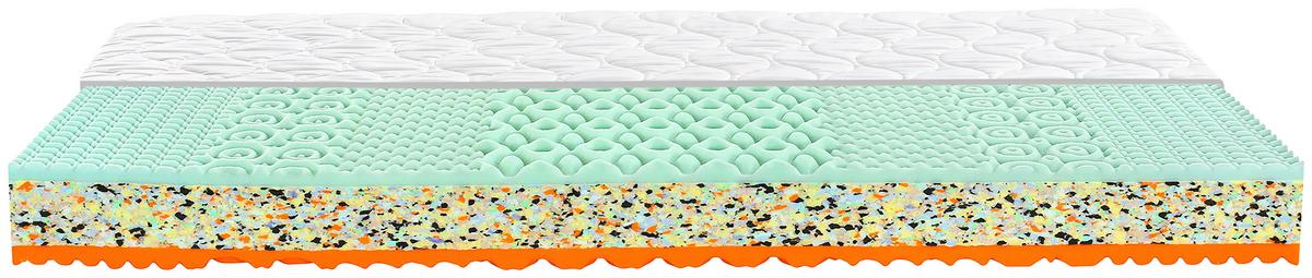 matrac Bamboo DUO XL 140/200cm, H3/H4 - biela, textil (140/200cm) - Primatex