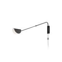 Wandleuchte Mollis - Schwarz, Trend, Kunststoff/Metall (36/9,5/105cm) - MAYTONI